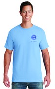 Light blue T