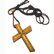 Wooden ID cross