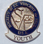 SVdP Youth pin