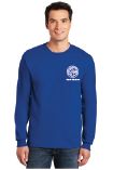 Royal blue T