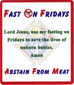 Fast on Fridays - Knights of Columbus