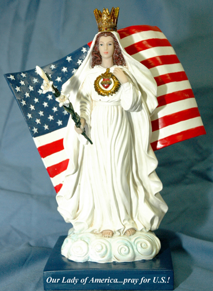 Our Lady of America Statue